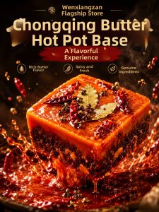 WENXIANGZAN | Chongqing Beef Tallow Hot Pot Spice One-Piece Packaging