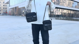 MENSPE Mini Shoulder Bag Mens Waterproof Messenger Bag  Commuter Bag Business Bag Lightweight Casual Bag Fashion Leisure Sport Street Bag for College Student