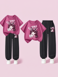 Bobdog | Cotton Lightweight Girls Summer Sportswear Set