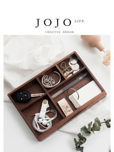 Creative Small Wooden Storage Box Key Organizer for Entrance Hallway Storage Box Decorative Nordic Style by Yaze