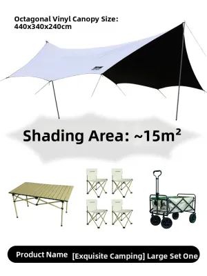 WOLFNEST | Outdoor UV Protection Canopy Tent Set