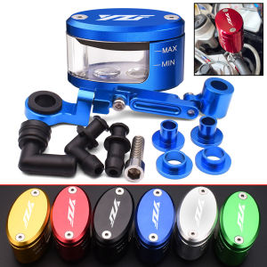 Motorcycle Brake Oil Tank Brake Cylinder Oil Cup Fluid Bottle Reservoir For YAMAHA YZF R1 R3 R6 R25 R125 R1M YZFR1 YZFR6 YZFR3