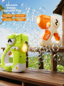 Automatic Rechargeable Non-Toxic Bubble Machine for Toddlers