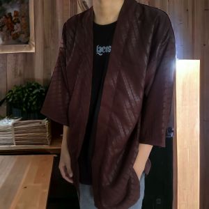 Kimono Outer Pria Parangkusumo Regeneration Wolfis Embos- Fashion Elegan & Trendy