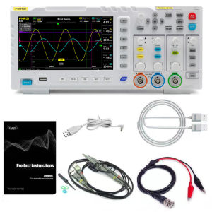 ⭐⭐⭐FNIRSI 1014D 7 Inch Dual Channel Input Output Signal Generator Portable Digital Oscilloscope Automotive Oscilloscope