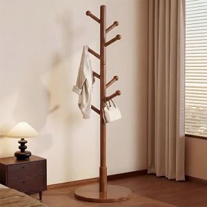 MINGZHIYIFAN | Freestanding Easy-to-Use Coat and Hat Rack