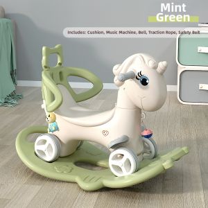 PALONG | 2-in-1 Multifunctional Rocking Horse Stroller