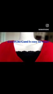 Black Full Lace: CoverLite Cleavage Cover up / Mock Camisole / Mock Tank Top / Bra Attachment / Cotton Cleavage Cami Cover/ Tube Top / Crop top/ Deep neck cover