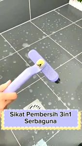 Sikat Toilet 3in1 Putar 360° /Cleaning Brush / Pembersih Lantai Kamar Mandi Westafel Dapur Serbaguna