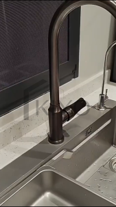 KIYO Alas Pengering Wastafel Silikon Tatakan Wastafel Tahan Air Alas Pelindung Keran Air Untuk Dapur