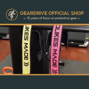 GEARDRIVE 1Pair Gym Fitness Weight Lifting Grip Straps Dumbbell Hand Grips Training Wrist S Up Port Bands for Barbell Pull Up