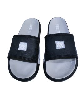 Sandal Slide Bordir | Sandal Selop Slip On Bordir Terbaru dan Terlaris Free Kaos Kaki Kasual
