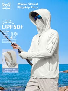 MiiOW | Sun Protection Outdoors Jacket UV Protection Breathable Detachable Hood Summer Thin