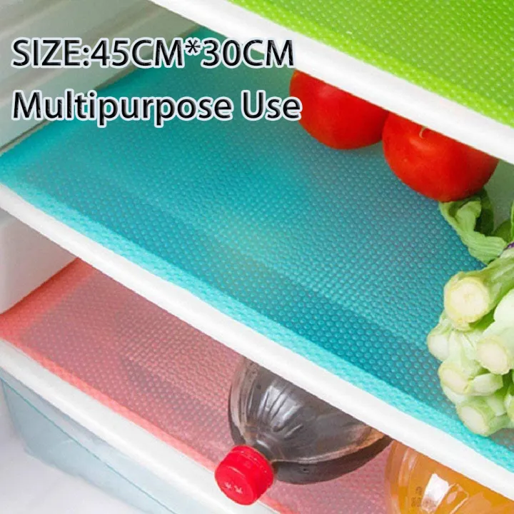 1PCS Multifunction Refrigerator Mat Fridge Anti-fouling Anti Frost Waterproof Pad Drawer