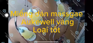 [1 cặp] Cặp miếng dán máy Massage xung điện Aukewel (loại tốt)