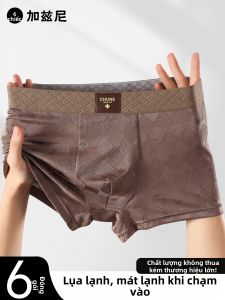 JIAZINI | Cool Light Ice Silk Men Boxer Shorts