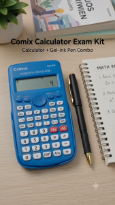 Comix Scientific Calculator with Gel Pen Bundle