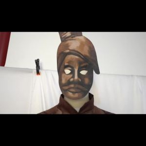 Chinese Ancient Terra Cotta Warriors Cosplay Costume Chinese Warrior Set Men Stage Men Halloween Performance Clothes