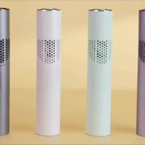 Quạt Cầm Tay Mini Động Cơ Không Chổi Than Dung Lượng Lớn Kiểu Dáng Son Môi Gấp Gọn Đeo Cổ Quạt Nhỏ Để Làm Mát Cá Nhân