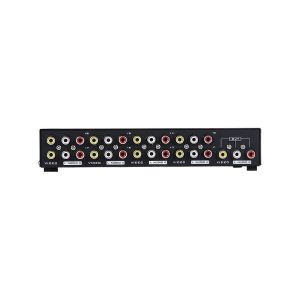 Bộ Chuyển Đổi AV 2in1/4in1/8in1 Bộ Chọn Tín Hiệu RCA Cho Hệ Thống Rạp Hát Tại Nhà Phân Phối Video Âm Thanh Nam Phích Cắm US
