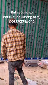BỘ BẠT TỰ CUỐN LÒ XO dành cho chiều ngang trên 2m. Bạt thả cuốn che ban công
