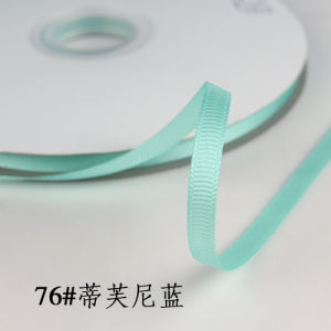 6mm Grosgrain Satin Ribbons Wedding Christmas Party Decorations DIY Handmade Rose Flowers Bow Craft Ribbons Card Gifts Wrapping