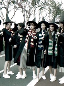 Harries Magic Cape Cloak Cosplay Clothing Adult Robe Magic School College Costume Halloween Costume Christmas Gift