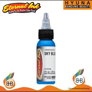 HBB TINTA Tattoo Bisa Eceran Warna SKY BLUE 15ml