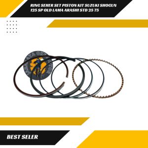 ring seher set PISTON KIT suzuki shogun 125 SP old lama ARASHI size std/25/75