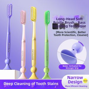 YOULE | Long Head Soft Bristles Toothbrush