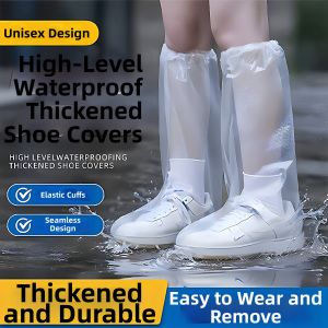 Waterproof Non-slip Thick Rain Shoe Covers