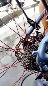 BLOOKE 32/36 Hole 7 8 9 10 Speed Mountain Bike Front And Rear Hub 3 Pawl Disc Brake Spring Outing Bike Ball Bearing Street Factory Spot Wholesale.