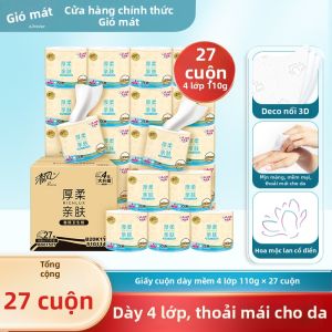 Breeze | Thick and Soft Toilet Roll 4 Layer 27 Rolls