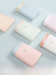 MiiOW | Kids Cotton Underwear Girls Antibacterial Crotch High Elastic Boxer Briefs Teenage Students Safety Pants Breathable Comfortable