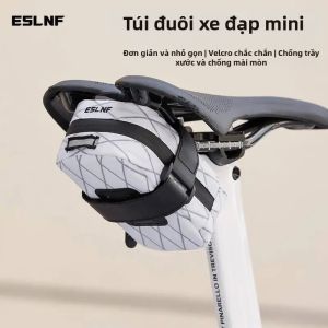 Eslnf(ESLNF) | Túi Yên Xe Đạp Phản Quang Chống Nước ESLNF Tháo Lắp Nhanh Phụ Kiện Đạp Xe Chất Liệu Polyester