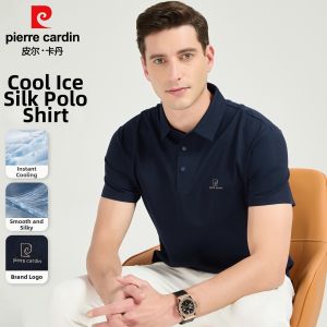 Pierre Cardin | Breathable Short-Sleeved Polo Collar Stylish T-Shirt