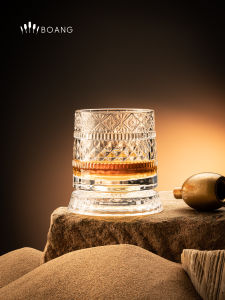 BOANG | Rotating Premium Crystal Whisky Cup