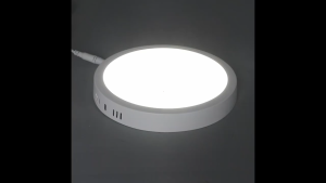 White Pin Light Surface Mounted Round Square 220V Downlight 6W 12W 18W 24W Ceiling Lights