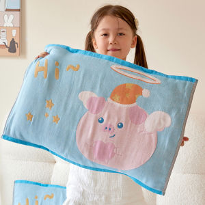 Pure Cotton Childrens Pillowcase Fixed Non-Drop Cloth Soft Cotton Fabric Single Person Pillow Use High Quality Bedding