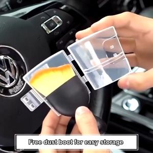 Car Interior Cleaning Soft Brush with Cover Dust Removal