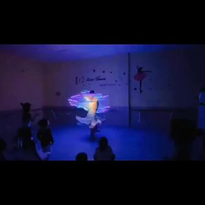 Đèn LED Phát Quang Màu Áo Choàng Cho Trẻ Em Dạ Quang Cánh Bướm Diễn Sân Khấu Trang Phục Polyester Múa Bụng Carnival Đảng Đồ Chơi