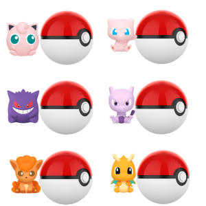 Pokemon Anime Blind BOX Poke Ball Action Figures Gengar Dragonite Mini Mew Dolls FUNISM Original Genuine Model Ornament Toys Gif