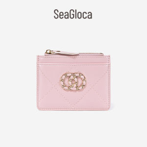 SeaGloca Trendy Candy Soild Color Leather PU Coin Purse for Woman
