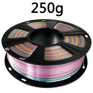 Sợi Nhựa In 3D PLA Silk Rainbow Macaron Nhiều Màu Sắc Trọng Lượng 250g 500g 1Kg Đường Kính 1.75mm Dùng Cho In 3D Màu Sắc Cầu Vồng Macaron Rực Rỡ