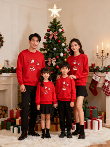 Christmas Red Family Sweatshirts