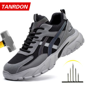 Safety Shoes Men New Steel Toe Mens Work Shoes Puncture Proof Work Sneaker Male Protective Footwear Work Man Boots Safety Boots