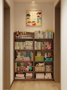 DONGMU | Solid Wood Multi-purpose Shelf for Hall Corridor Entryway Living Room