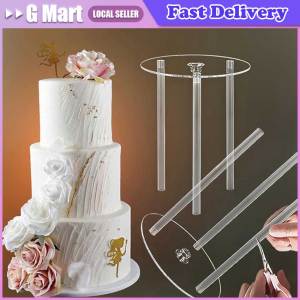 Multi-layer Cake Stand Suspended Gasket Support Frame Round Spacer Piling 4/6/8/10 Inch Bracket Dessert Support Baking Tools LZC-Cake-Stand