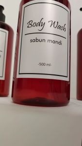 Botol Sabun Mandi Cair Isi Ulang Aesthetic