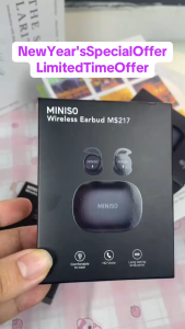 1-Year Warranty MINISO MS217 Real-time Language Translation Headphones AI Wireless Bluetooth Earphones OWS Supports 135 Languages ​​Sleep Headphones Sleep White Noise for Sleep Aid IPX5 Waterproof Smart Noise Cancellation